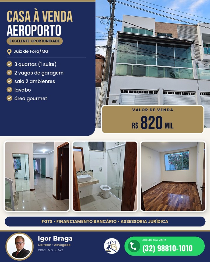 Casa, 3 quartos - Foto 1