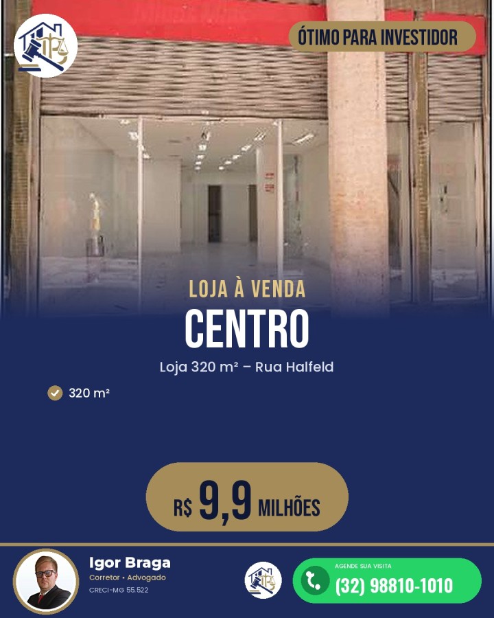 Loja-Salão, 320 m² - Foto 1