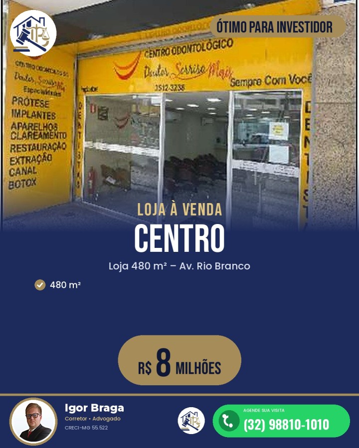 Loja-Salão, 480 m² - Foto 1