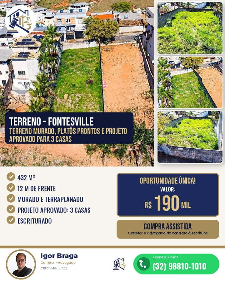 Terreno, 432 m² - Foto 1